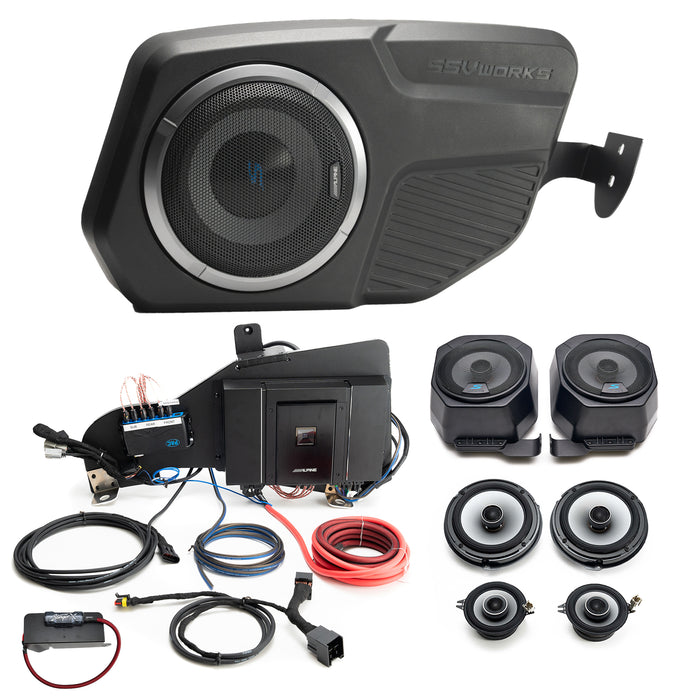 Alpine Plug & Play Full System Bundle Upgrade 4-Door (B&O System) | '21- Current Ford Bronco