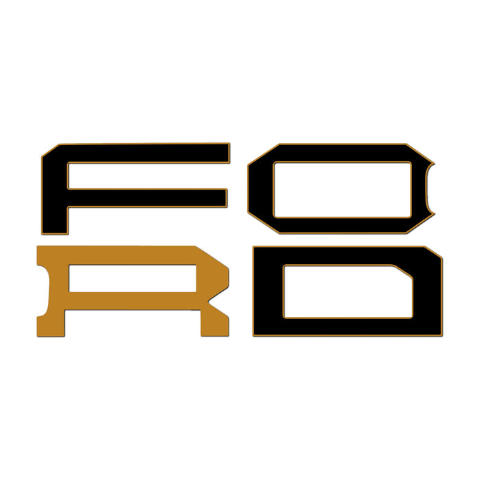 Vinyl Fox Vinyl Grille Letters| '22- Current Ford Bronco Raptor