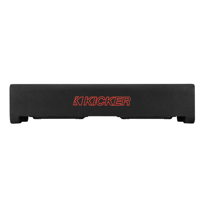 Kicker Dual Down-Firing 12" L7T 2-Ohm Subwoofer Enclosure | Universal Fitment