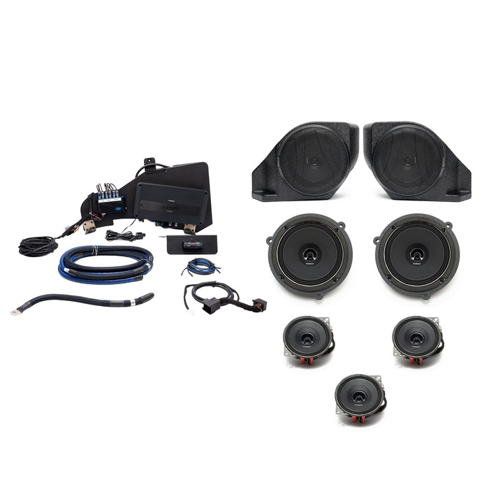 Hertz-Audison Plug & Play Full System (6-Ch/ Mono) Bundle Upgrade (B&O System) | '21- Current Ford Bronco
