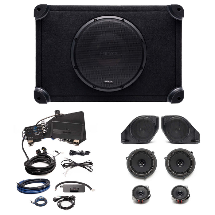 Hertz-Audison Plug & Play Full System (6-Ch/ Mono) Bundle Upgrade (NON-B&O System) | '21- Current Ford Bronco