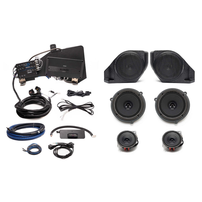Hertz-Audison Plug & Play Full System (6-Ch/ Mono) Bundle Upgrade (NON-B&O System) | '21- Current Ford Bronco