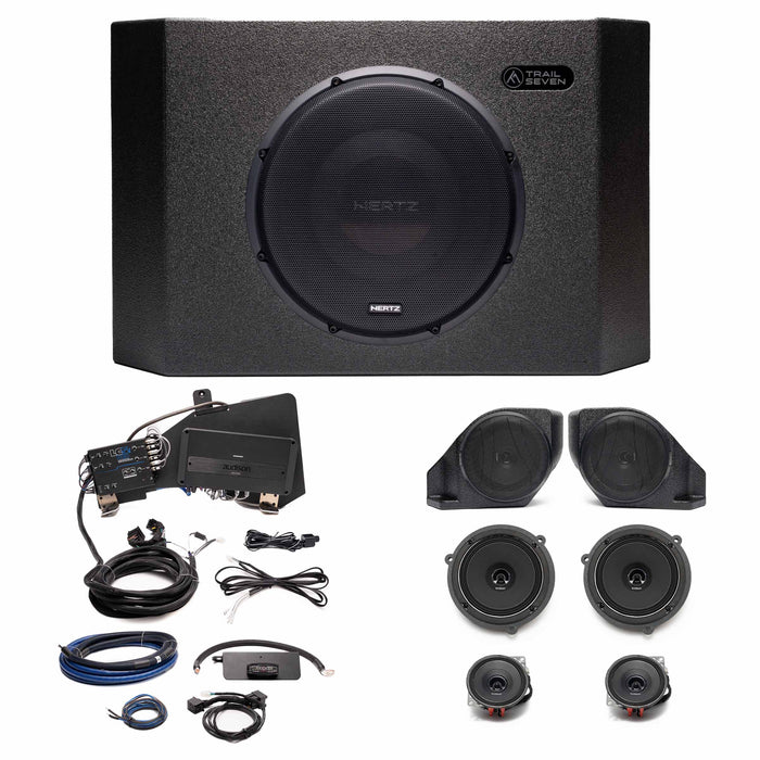 Hertz-Audison Plug & Play Full System (6-Ch/ Mono) Bundle Upgrade (NON-B&O System) | '21- Current Ford Bronco