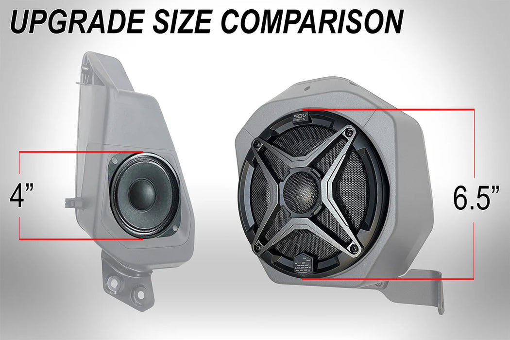 SSV Works Rear Speaker Pod 6.5in Upgrade 2DR/ 4DR I 21' Ford Bronco