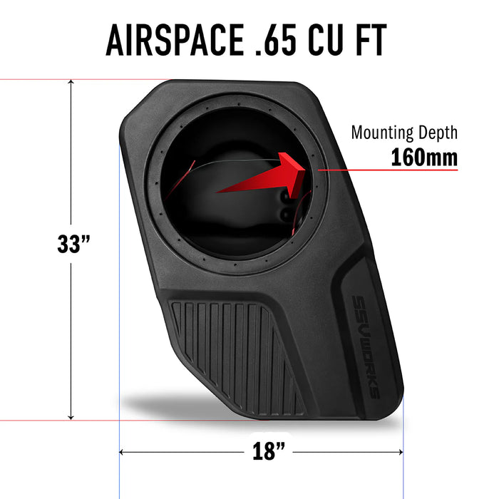 SSV Works Rear Subwoofer Add-On I 21' Ford Bronco