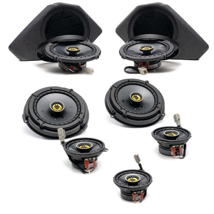 Kicker CS Complete Plug & Play Speaker Bundle Upgrade | '21- Current Ford Bronco