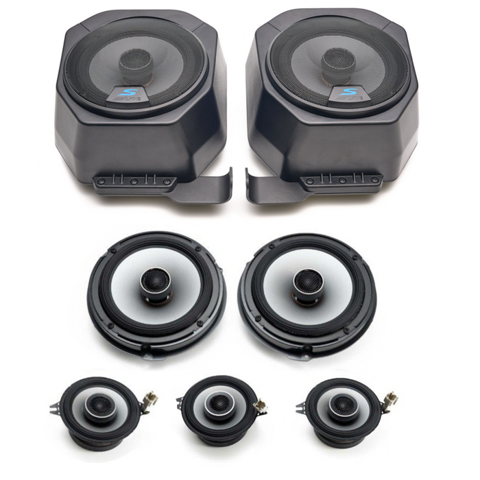 Alpine S Complete Plug & Play Speaker Bundle Upgrade | '21- Current Ford Bronco