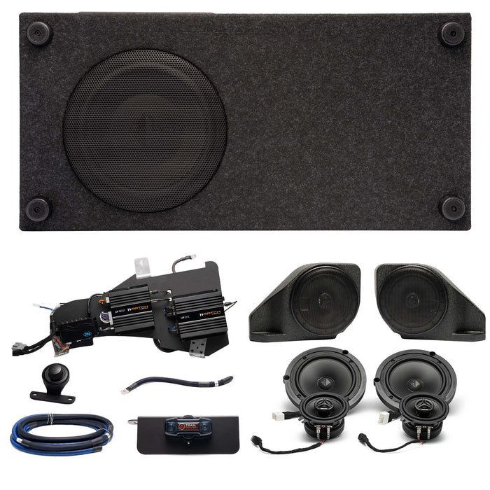 Audiotec Fischer Plug and Play Full System Series 2 (6-Ch (DSP)/ Mono) Bundle (B&O System) | '21- Current Ford Bronco