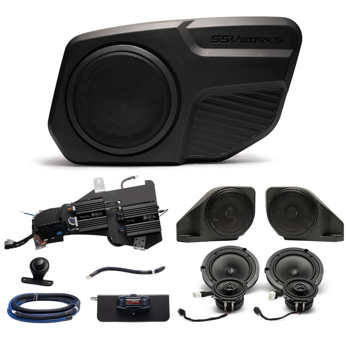 Trail Seven Plug and Play Full System Series 2 (6-Ch (DSP)/ Mono) Bundle (B&O System) | '21- Current Ford Bronco