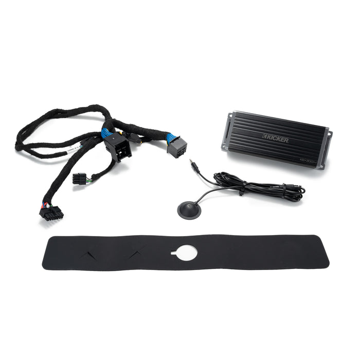 Kicker Plug & Play 200.4 Key Amp Bundle 2 & 4-Door (NON B&O System) | '21- Current Ford Bronco