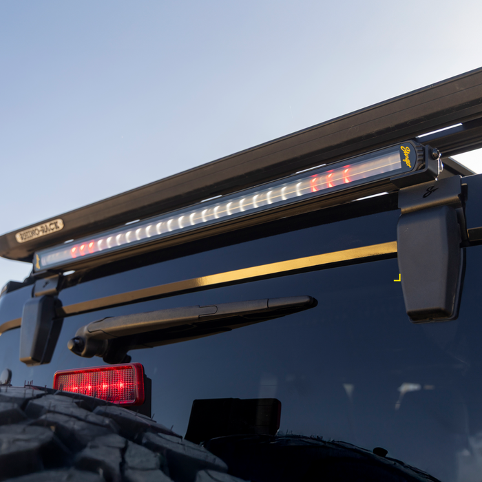Stinger HEXCORE 32" Chase LED Light Bar with Signal Lights - 2007-2018 Jeep Wrangler JK/ JKU