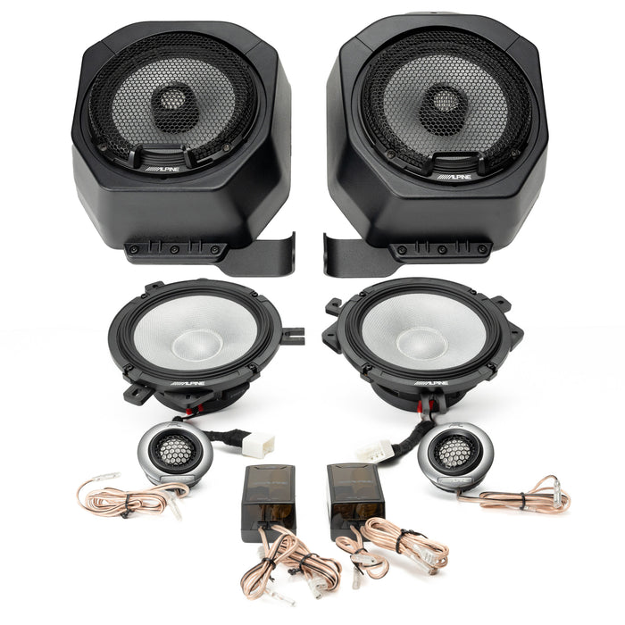 Alpine R Series Complete Plug & Play Speaker Bundle Upgrade | '21- Current Ford Bronco