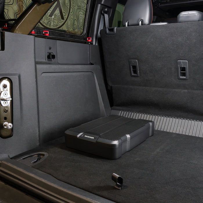 Kicker Plug & Play Hideaway Powered 12" Subwoofer Bundle (NON B&O System) | '21- Current Ford Bronco