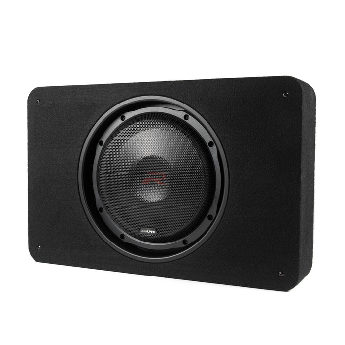 Alpine RS-SB12 Single 12” R-Series Shallow Preloaded Subwoofer Enclosure