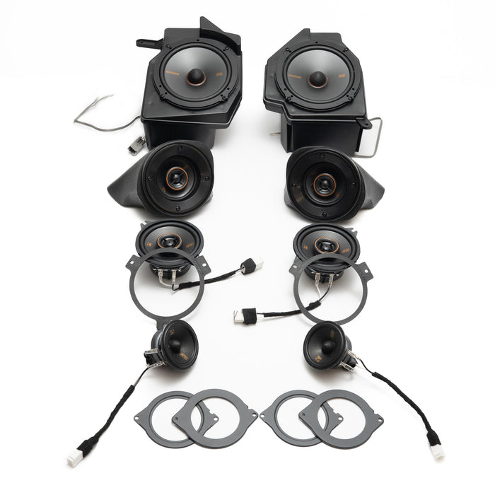 Kicker Plug & Play Full System Bundle Upgrade | '24 - Current JL Wrangler/ '24 - Current JT Gladiator