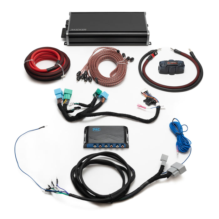 Kicker Plug & Play Full System Bundle Upgrade | '24 - Current JL Wrangler/ '24 - Current JT Gladiator