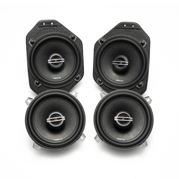 Hertz Cento Coax Plug & Play Speaker Bundle Upgrade | '97-06' TJ Wrangler