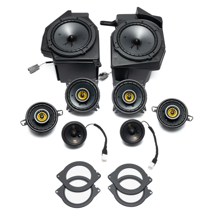 Kicker CS Plug & Play Speaker Bundle Upgrade | '24 - Current JL Wrangler/ '24 - Current JT Gladiator