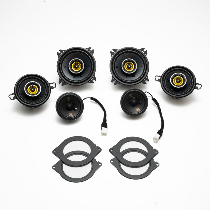 Kicker CS Plug & Play Speaker Bundle Upgrade | '24 - Current JL Wrangler/ '24 - Current JT Gladiator