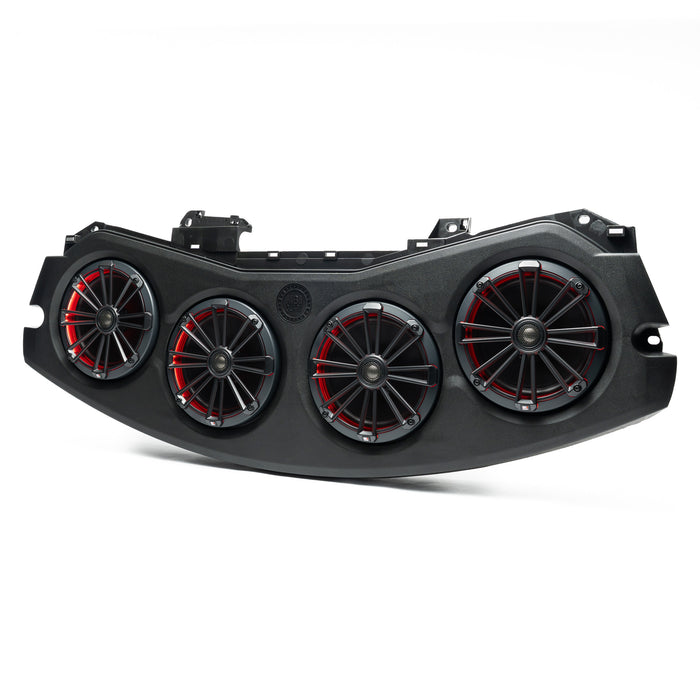 MB Quart Tuned Rear Soundbar with 8 Inch Coaxial Speakers with RGB LED Lighting option (MBQJ-48CRGB24+) I '24- Current JL Wrangler/ '24- Current JT Gladiator