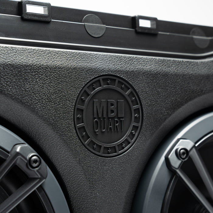 MB Quart Tuned Rear Soundbar with 8 Inch Coaxial Speakers with RGB LED Lighting option (MBQJ-48CRGB24+) I '24- Current JL Wrangler/ '24- Current JT Gladiator