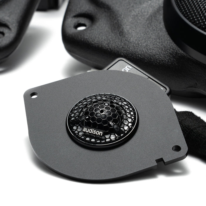 Hertz-Audison Prima Plug & Play (5-Channel) Full System Bundle Upgrade | '18 - '23 JL Wrangler/ '18 - '23 JT Gladiator