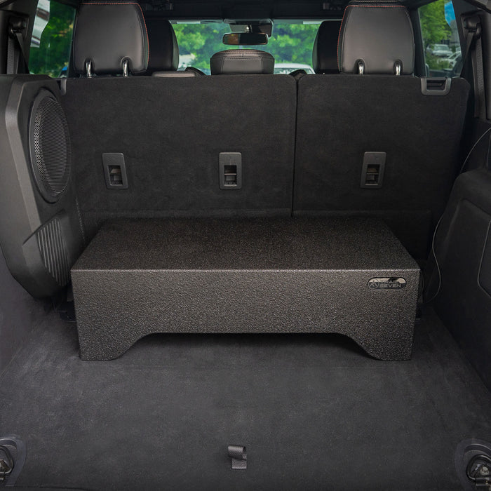 Trail Seven's Down-Firing DUAL 10" Sealed Enclosure | '21- Current Ford Bronco