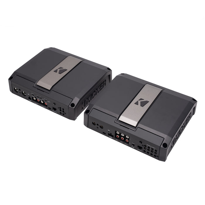 Kicker Plug & Play Dual LX Amp Kit Bundle Upgrade | '18- Current JL Wrangler/ '20- Current JT Gladiator