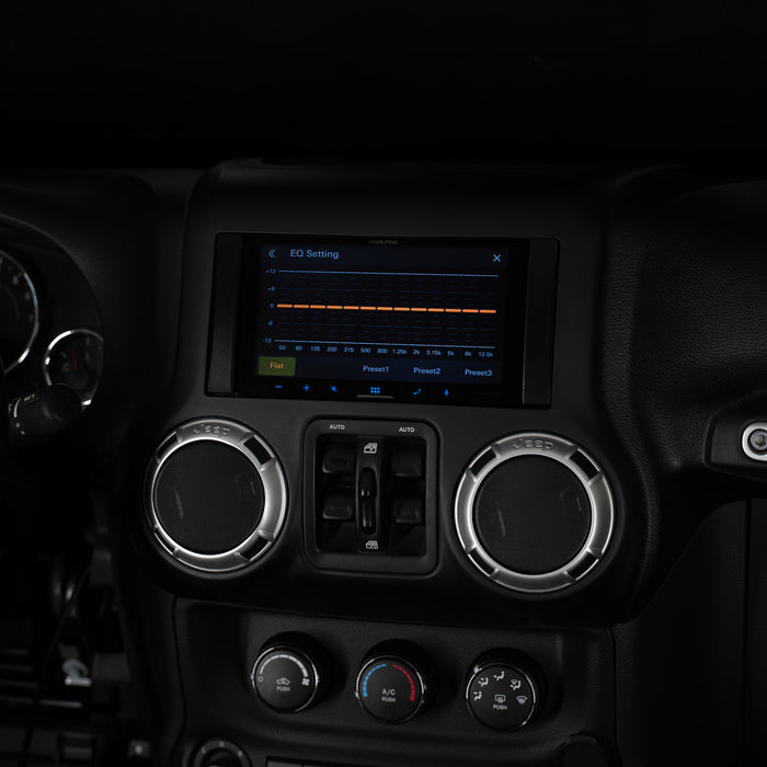 Alpine iLX-W770-M Plug and Play Bundle | '07-'18 Jeep JK Wranglers