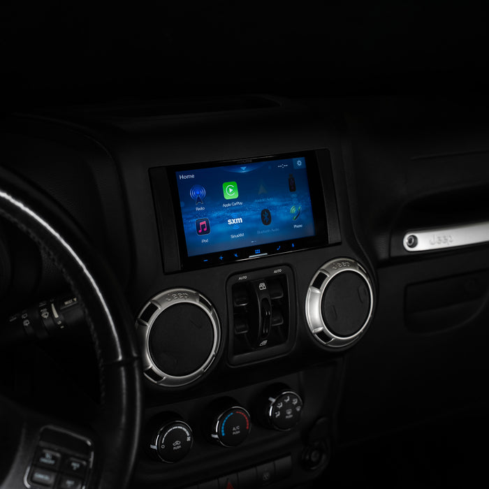 Alpine iLX-W770-M Plug and Play Bundle | '07-'18 Jeep JK Wranglers