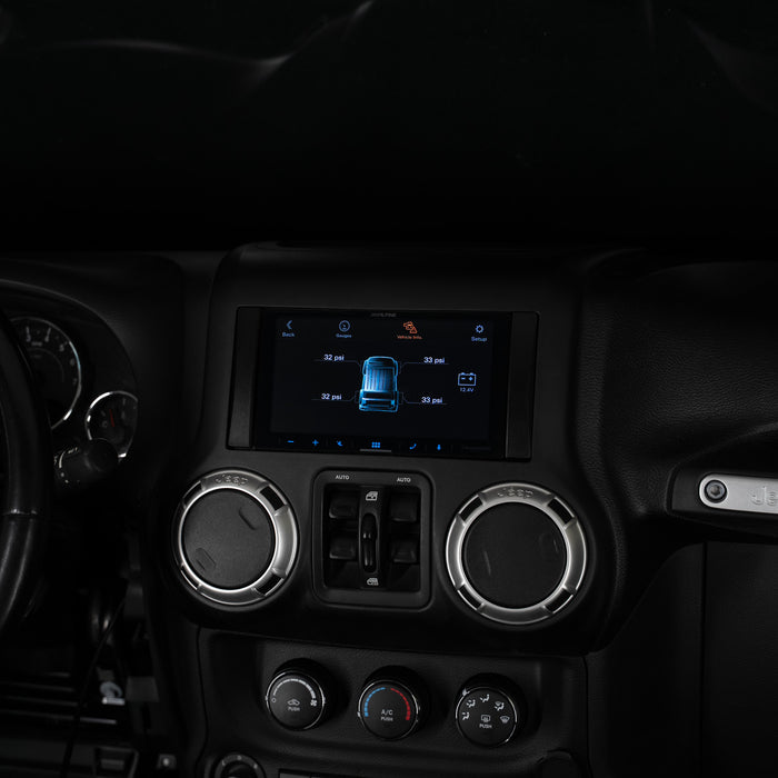 Alpine iLX-W770-M Plug and Play Bundle | '07-'18 Jeep JK Wranglers