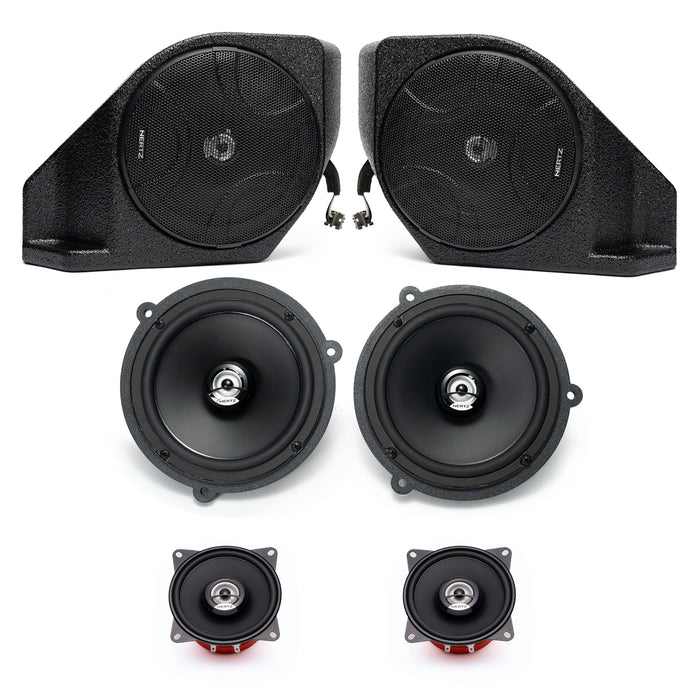 Hertz Dieci Coax Plug & Play Speaker Bundle Upgrade | '21- Current Ford Bronco