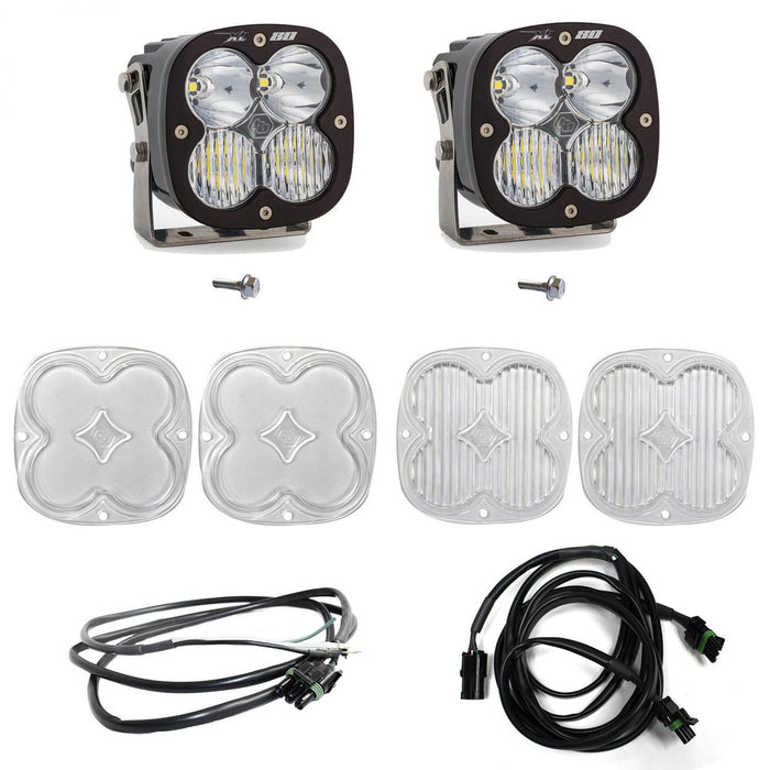 Baja Designs XL80 A-Pilar Light Kit I '21- Current Ford Bronco