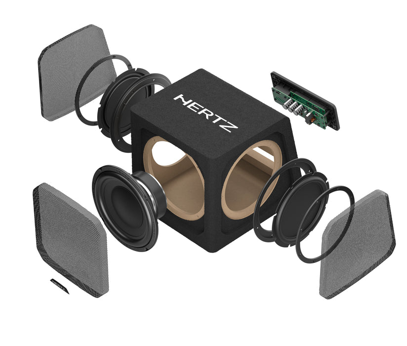 Hertz Dieci DBA 201 8" Powered Active Subwoofer Box