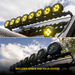 Stinger HEXCORE 51" Hero Light Bar (Eight 6" Pod Lights) - 2018-Current Jeep Wrangler JL/ JLU and 2020-Current Jeep Gladiator JT