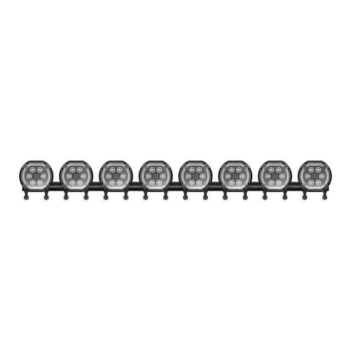 Stinger HEXCORE 51" Hero Light Bar (Eight 6" Pod Lights) - 1997-2006 Jeep Wrangler TJ