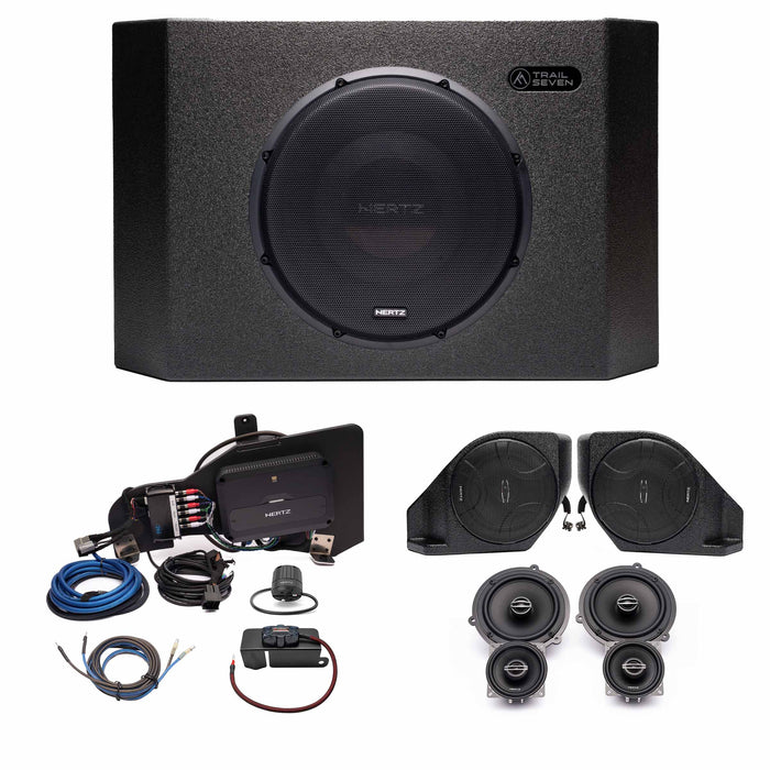 Hertz Cento PRO Plug & Play Full System (5-Channel) Bundle Upgrade (B&O System) | '21- Current Ford Bronco