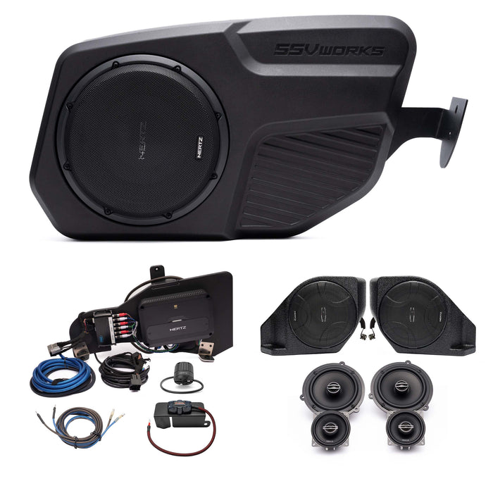 Hertz Cento PRO Plug & Play Full System (5-Channel) Bundle Upgrade (B&O System) | '21- Current Ford Bronco