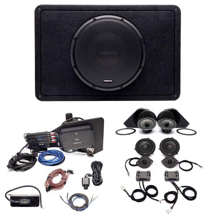 Hertz Cento PRO Plug & Play Full System (5-Channel) Bundle Upgrade (NON-B&O System) | '21- Current Ford Bronco