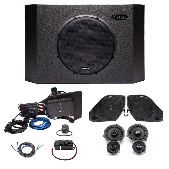 Hertz Cento PRO Plug & Play Full System (5-Channel) Bundle Upgrade (NON-B&O System) | '21- Current Ford Bronco