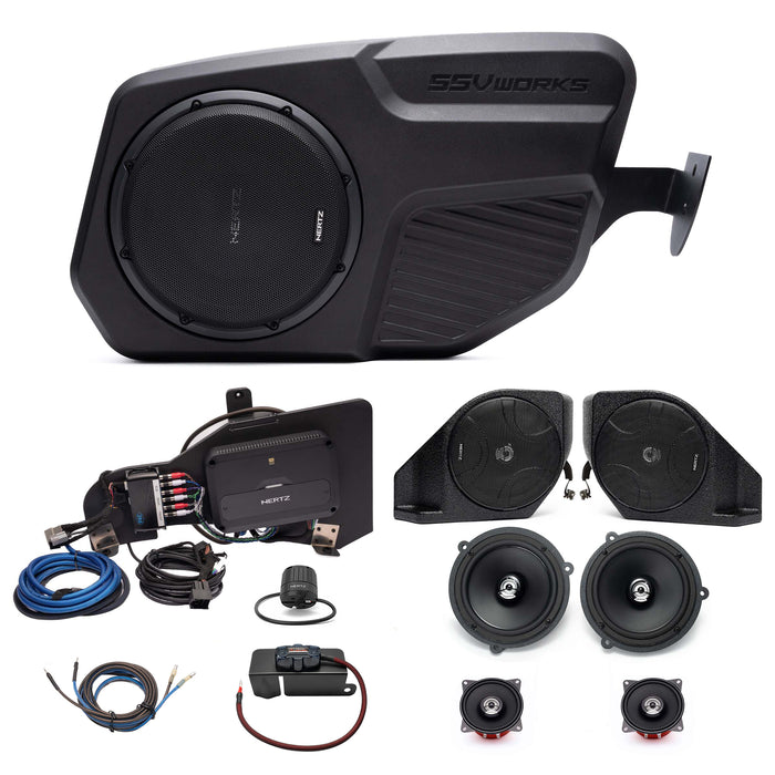 Hertz Dieci Plug & Play Full System (5-Channel) Bundle Upgrade (B&O System) | '21- Current Ford Bronco