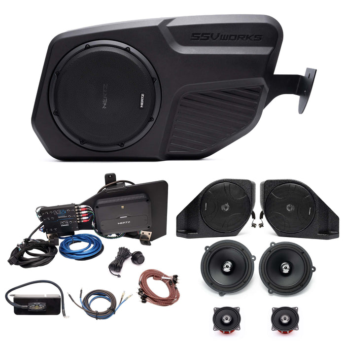 Hertz Dieci Plug & Play Full System (5-Channel) Bundle Upgrade (NON-B&O System) | '21-Current Ford Bronco