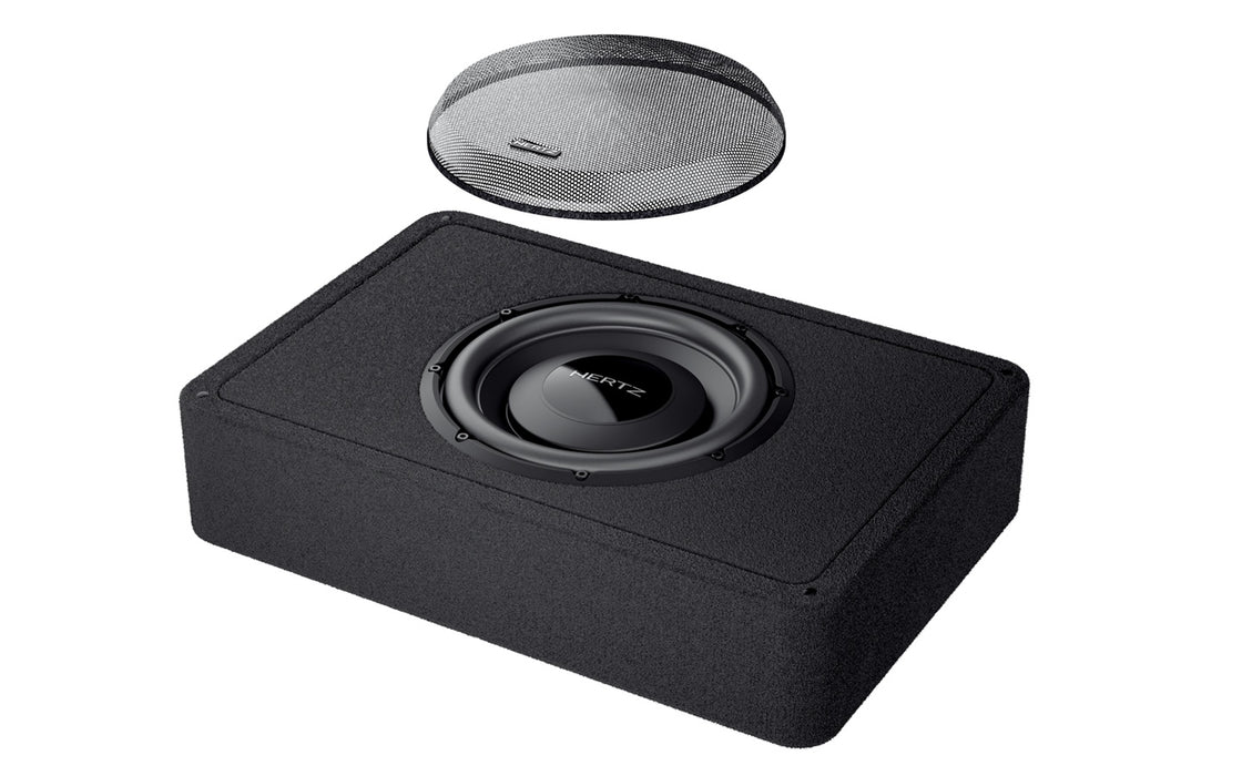 Hertz Mille MPBX 250 S2 10" Shallow Sealed Subwoofer Loaded Enclosure