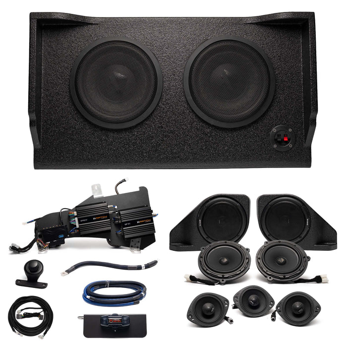 Audiotec Fischer Plug and Play Full System Series 3 (8-Ch (DSP)/ Mono) Bundle (B&O System) | '21- Current Ford Bronco