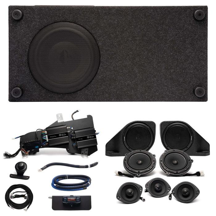 Trail Seven Plug and Play Full System Series 3 (8-Ch (DSP)/ Mono) Bundle (B&O System) | '21- Current Ford Bronco