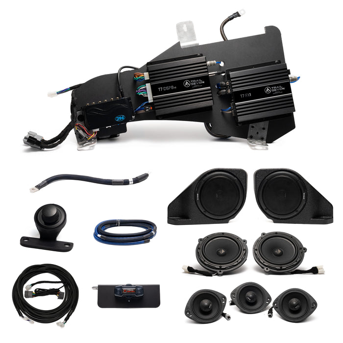 Trail Seven Plug and Play Full System Series 3 (8-Ch (DSP)/ Mono) Bundle (B&O System) | '21- Current Ford Bronco