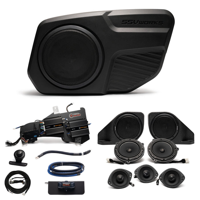 Trail Seven Plug and Play Full System Series 3 (8-Ch (DSP)/ Mono) Bundle (B&O System) | '21- Current Ford Bronco