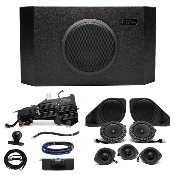 Trail Seven Plug and Play Full System Series 3 (8-Ch (DSP)/ Mono) Bundle (B&O System) | '21- Current Ford Bronco