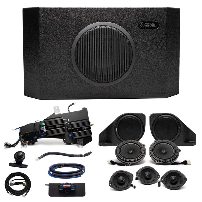 Trail Seven Plug and Play Full System Series 3 (8-Ch (DSP)/ Mono) Bundle (B&O System) | '21- Current Ford Bronco