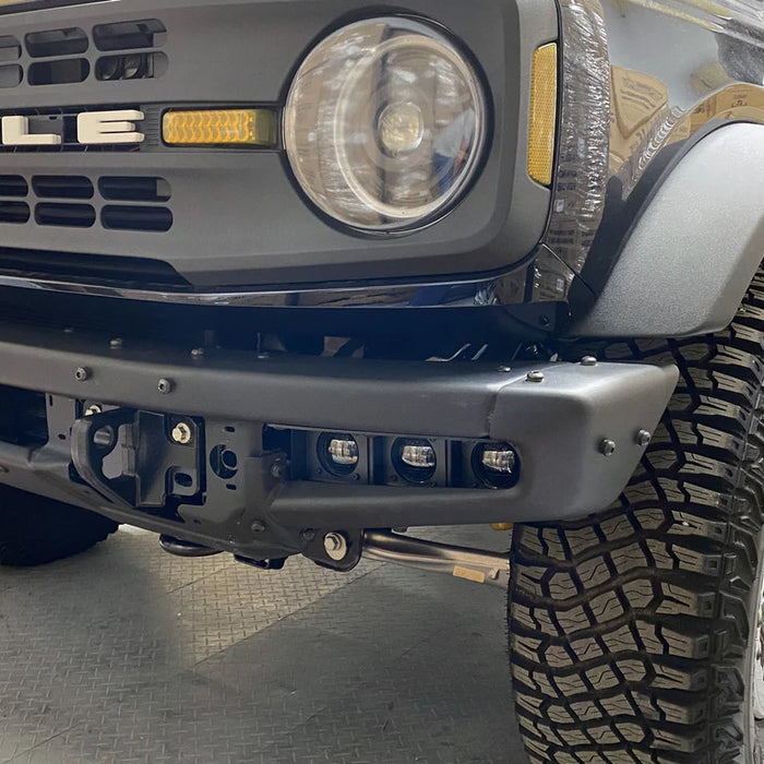 Oracle Lighting Triple LED Fog Light Kit (Steel Bumper) I '21- Current Ford Bronco